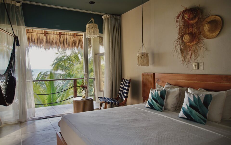 superior king size room with direct ocean view